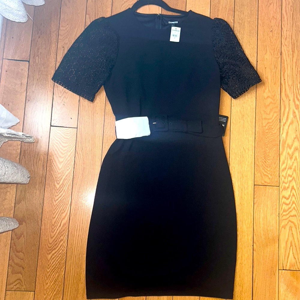 Express black dress.